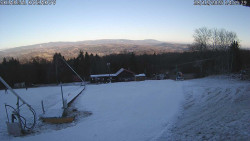 Spodní část sjezdovky