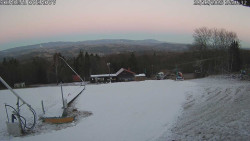 Spodní část sjezdovky