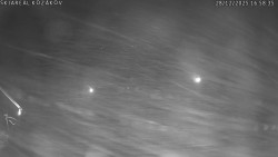 Spodní část sjezdovky