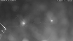 Spodní část sjezdovky