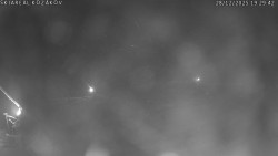 Spodní část sjezdovky