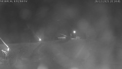 Spodní část sjezdovky