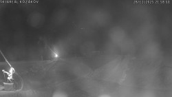 Spodní část sjezdovky