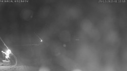 Spodní část sjezdovky