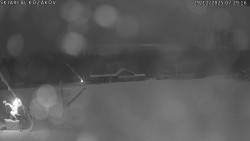 Spodní část sjezdovky