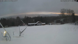 Spodní část sjezdovky