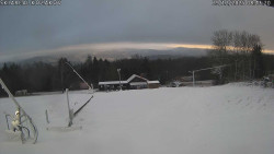 Spodní část sjezdovky