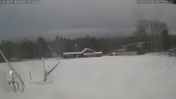 Spodní část sjezdovky