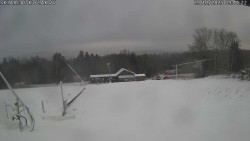 Spodní část sjezdovky