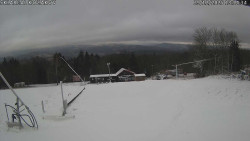 Spodní část sjezdovky