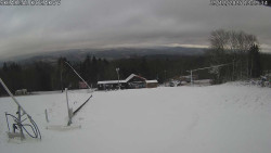 Spodní část sjezdovky