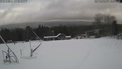 Spodní část sjezdovky