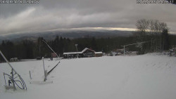 Spodní část sjezdovky