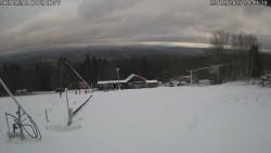 Spodní část sjezdovky