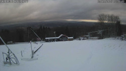 Spodní část sjezdovky