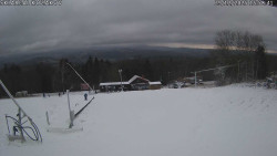 Spodní část sjezdovky