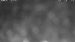 Spodní část sjezdovky