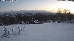 Spodní část sjezdovky