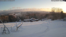 Spodní část sjezdovky