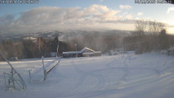 Spodní část sjezdovky