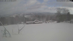 Spodní část sjezdovky