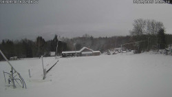 Spodní část sjezdovky