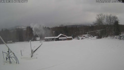 Spodní část sjezdovky