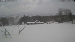 Spodní část sjezdovky