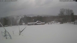 Spodní část sjezdovky