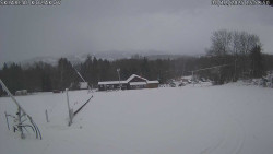 Spodní část sjezdovky