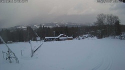 Spodní část sjezdovky