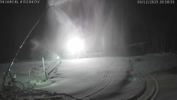 Spodní část sjezdovky