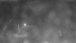 Spodní část sjezdovky