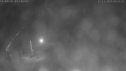 Spodní část sjezdovky