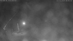 Spodní část sjezdovky