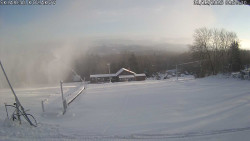 Spodní část sjezdovky