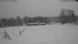 Spodní část sjezdovky