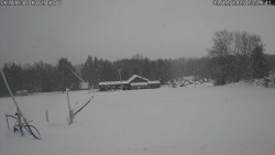 Spodní část sjezdovky