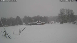 Spodní část sjezdovky