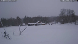 Spodní část sjezdovky