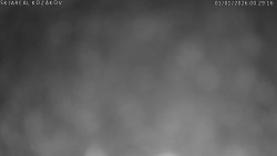 Spodní část sjezdovky