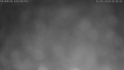 Spodní část sjezdovky