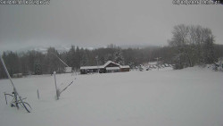 Spodní část sjezdovky