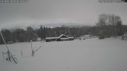 Spodní část sjezdovky