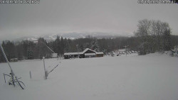 Spodní část sjezdovky