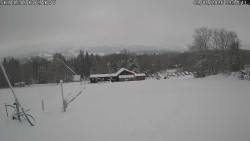 Spodní část sjezdovky