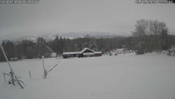 Spodní část sjezdovky