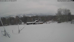 Spodní část sjezdovky