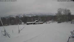 Spodní část sjezdovky