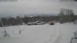 Spodní část sjezdovky